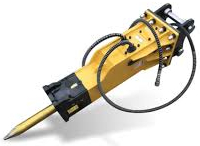 Hidraulikus bontókalapácsok kiegészítőkkel